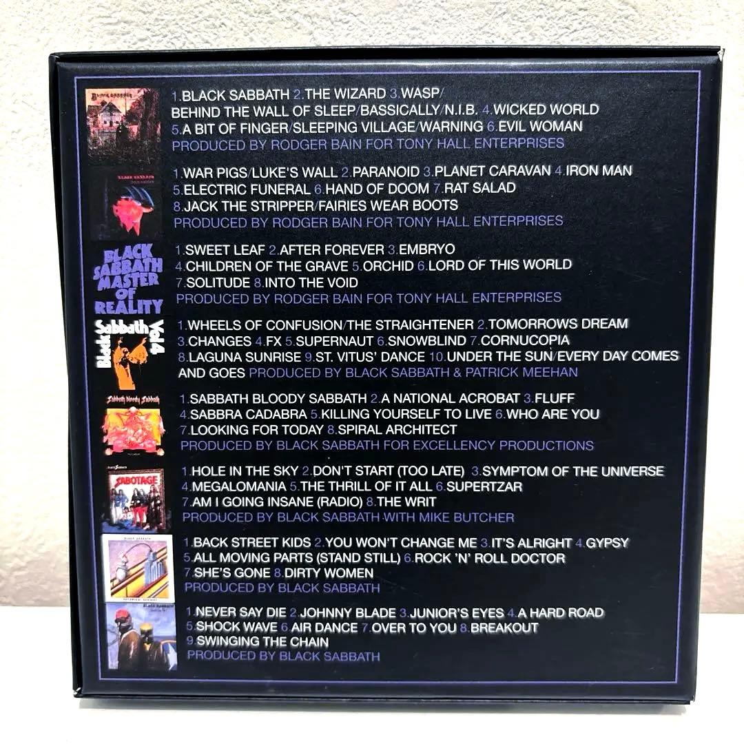 ほぼ新品　ブラック・サバス　コンプリート・アルバムズ・ボックス1970-1978