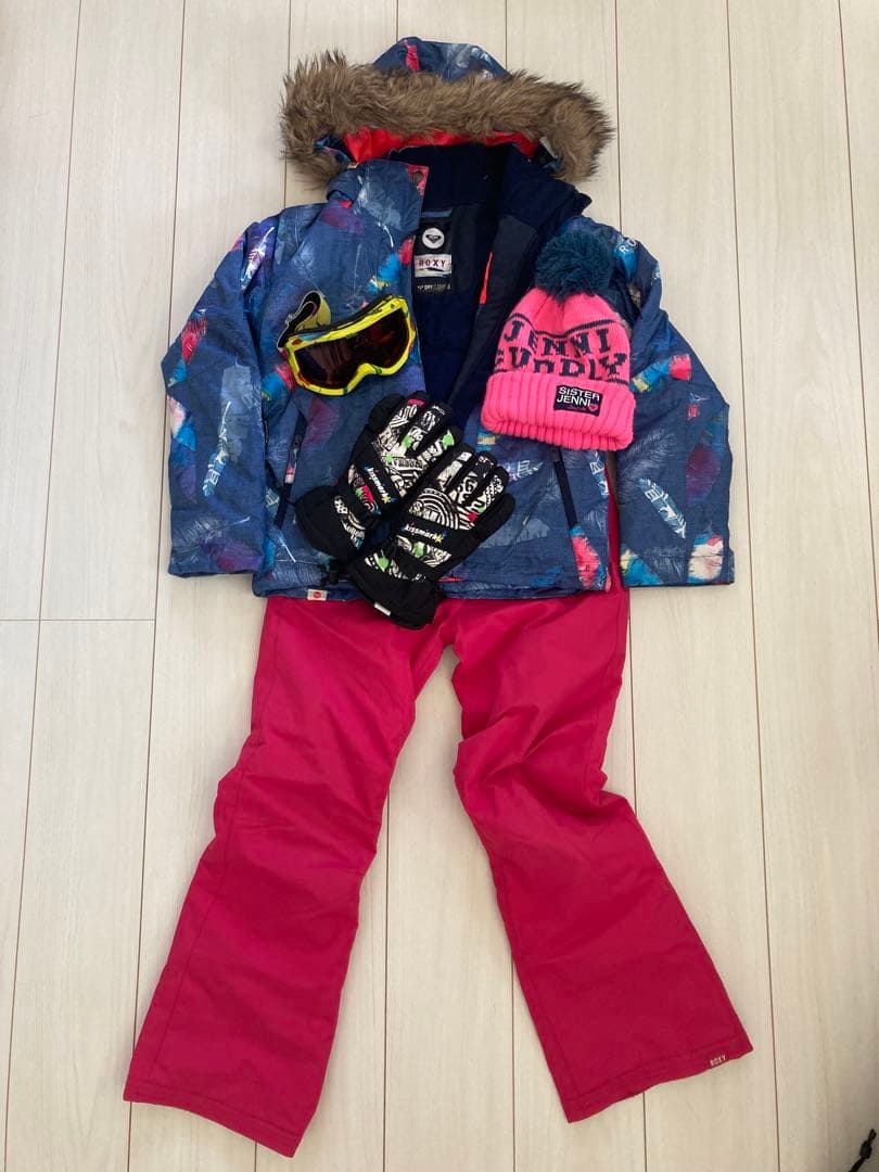 ROXY スノーボードウェアセット　子ども用