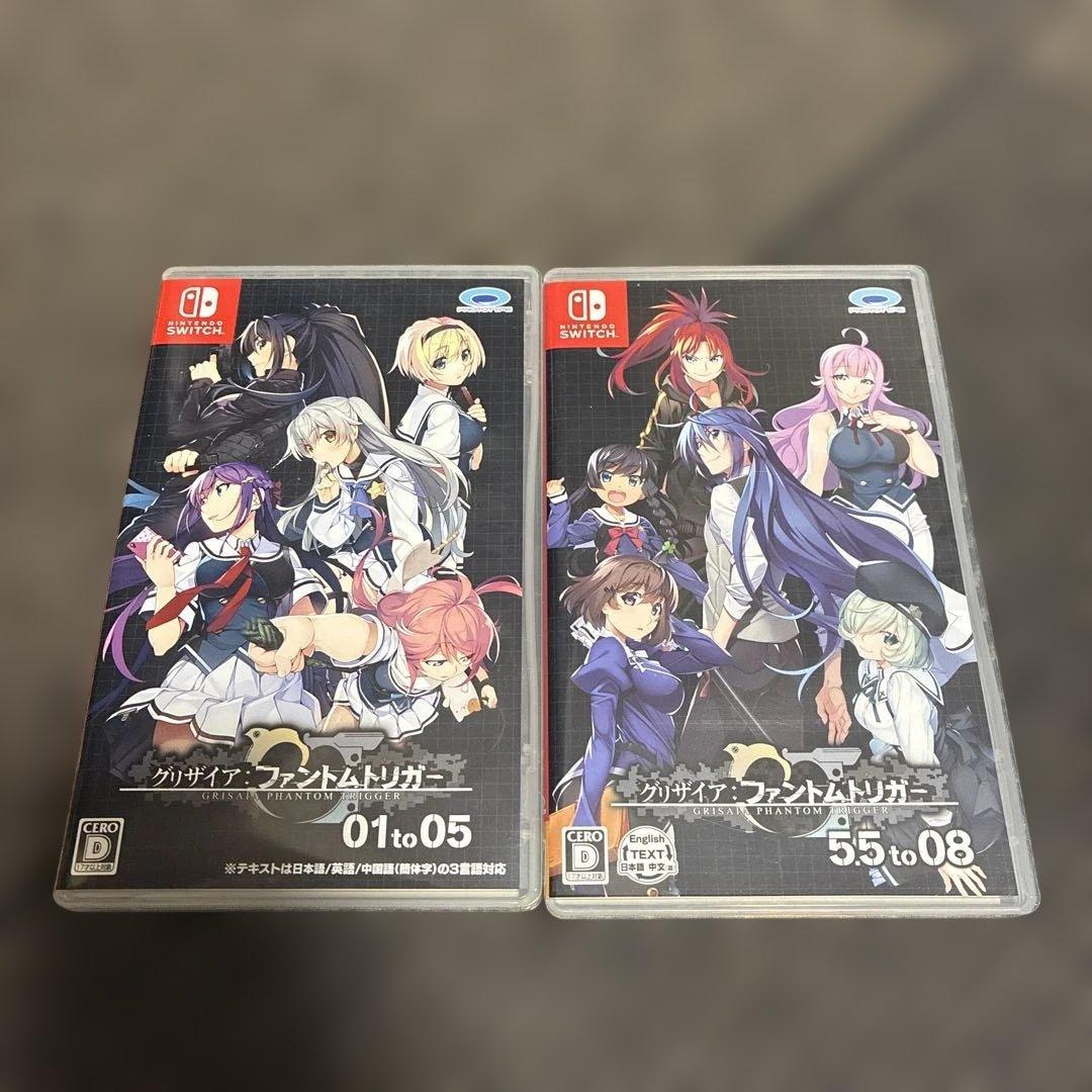 グリザイアファントムトリガー 01to05 5.5to08 Switch