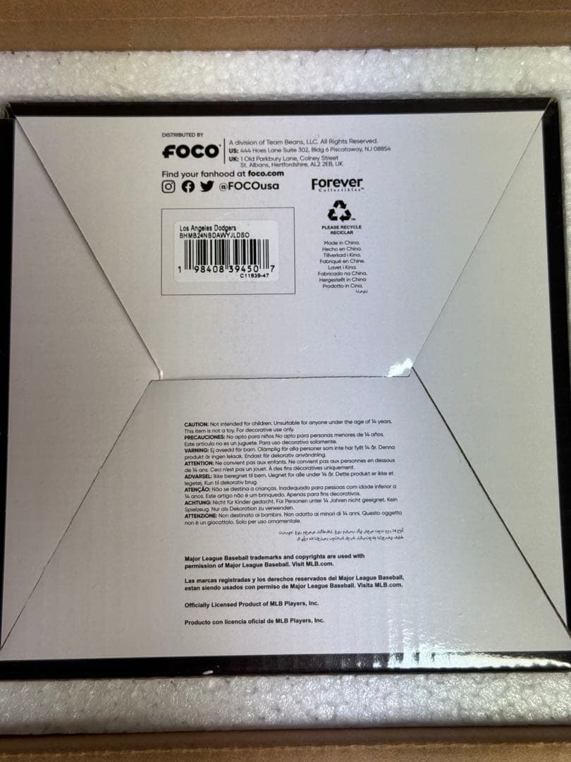 限定　MLB ドジャース　大谷翔平 ボブルヘッドフィギュア グレーユニフォーム