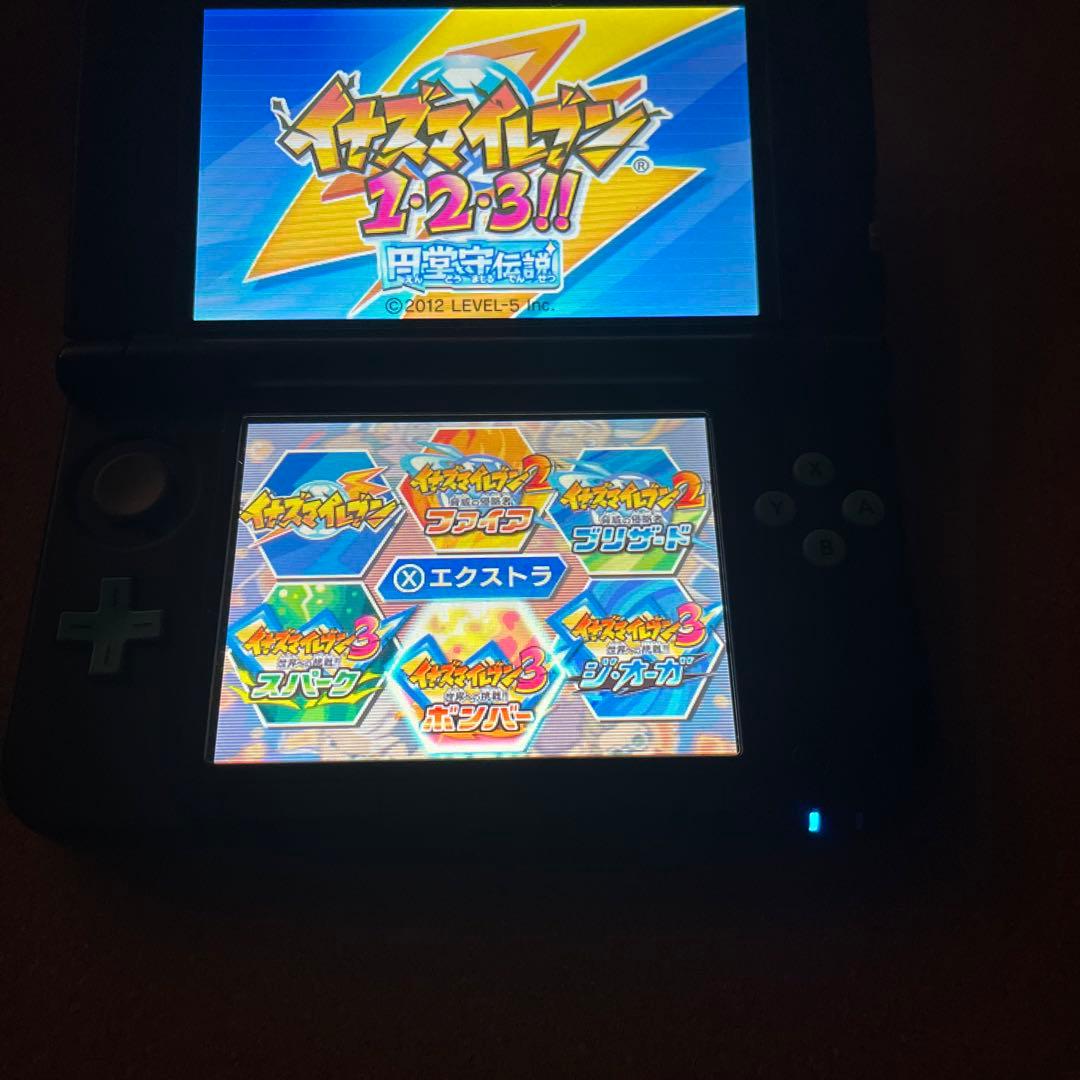 3DS イナズマイレブン1.2.3 円堂守伝説　ソフトのみ最安値！