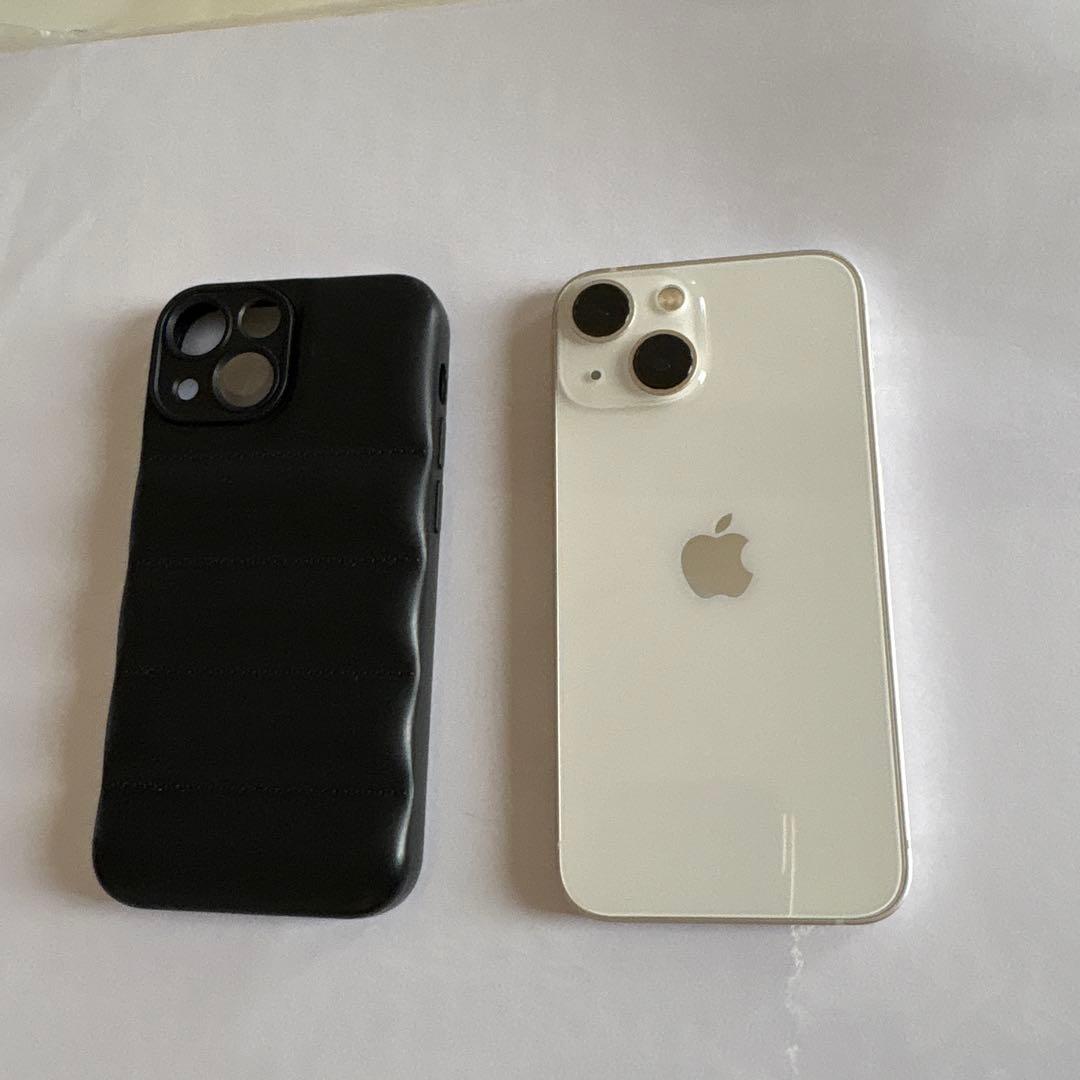 【美品】iPhone13mini スターライト