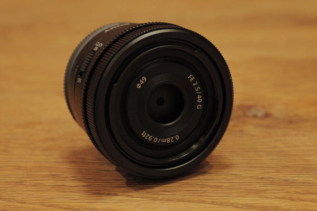 SONY FE 40mm F2.5 G レンズ　美品