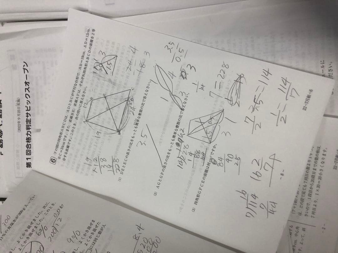 2022年度 サピックス6年マンスリー/志望校/合格判定18回中古