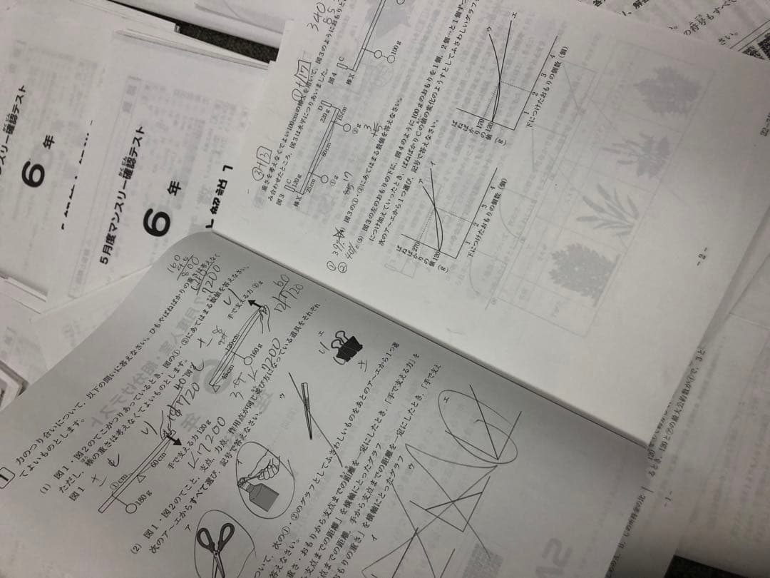 2022年度 サピックス6年マンスリー/志望校/合格判定18回中古