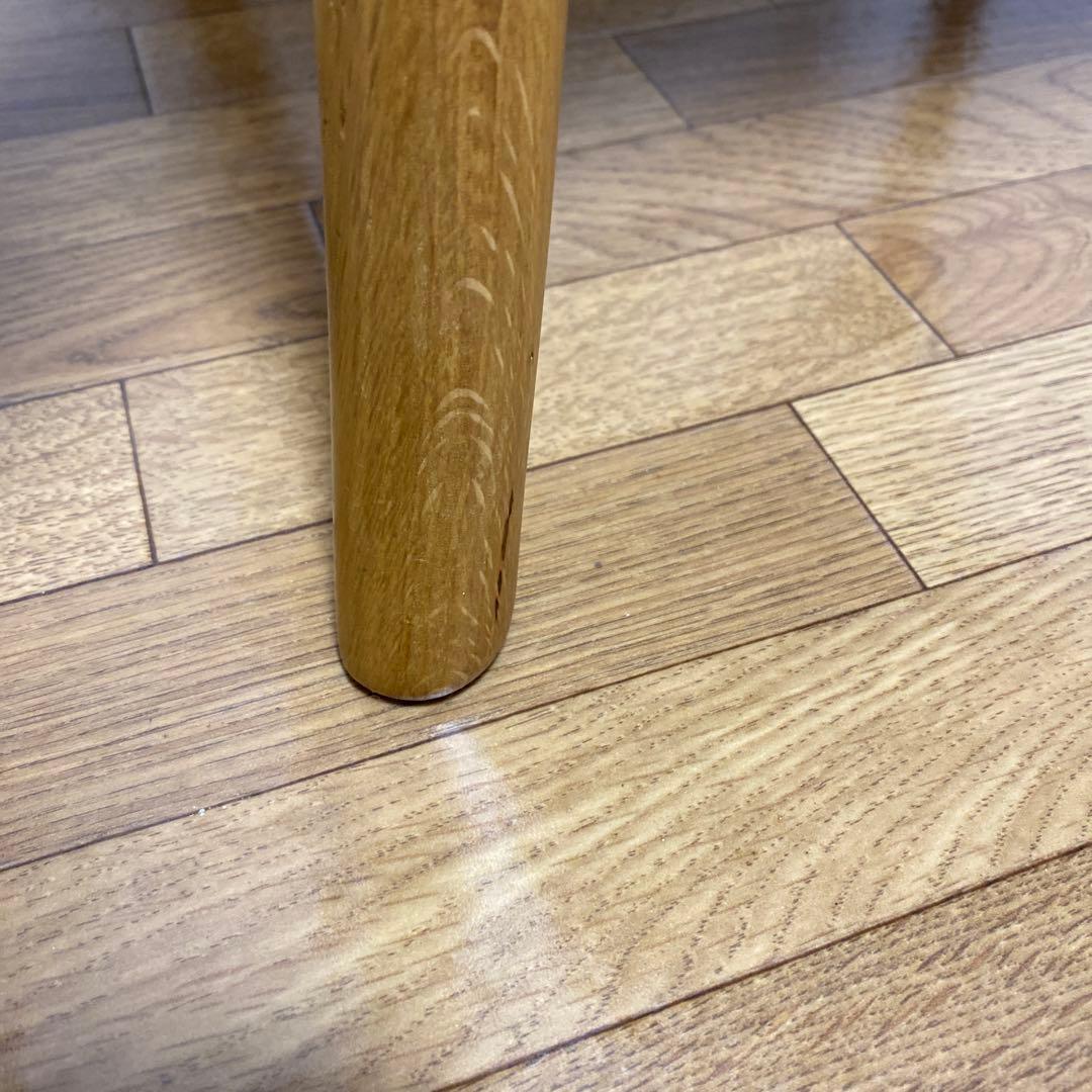 オーク材 クロスバック ダイニングチェア　8月末までお値下げ