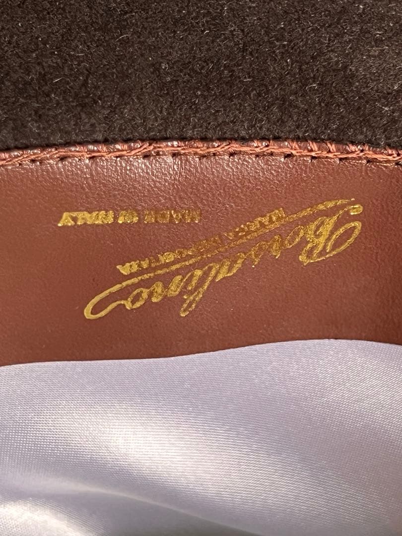 to5: Borsalino 兎の毛100% ダークブラウン