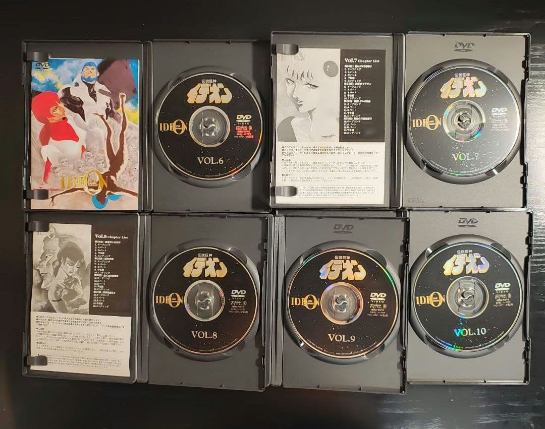 伝説巨神イデオン DVD-BOX まとめ売り