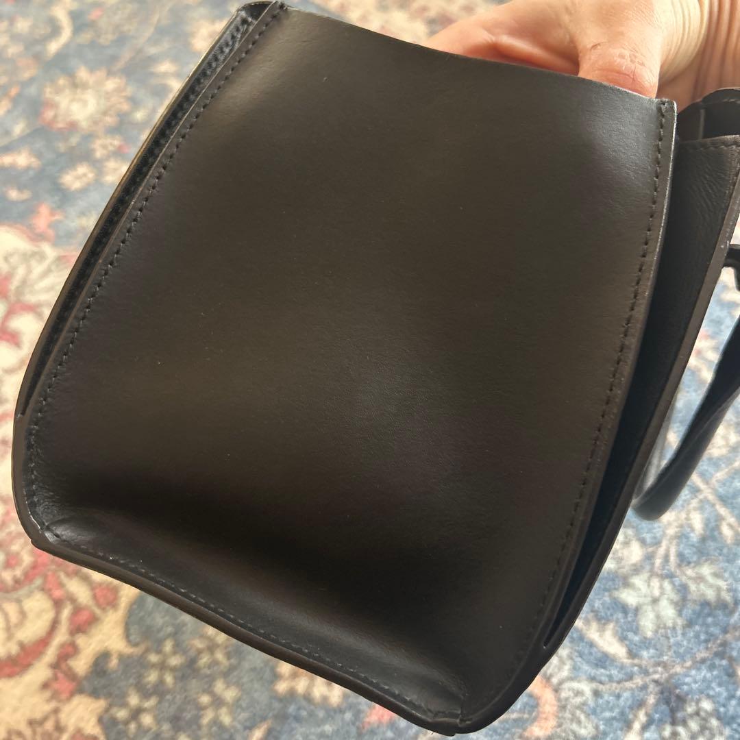 FURLA ミラノS ブラックレザー ショルダーバッグ