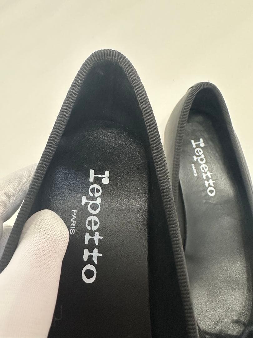 Repetto レペット 定番 Lou バレエシューズ ブラック 36.5