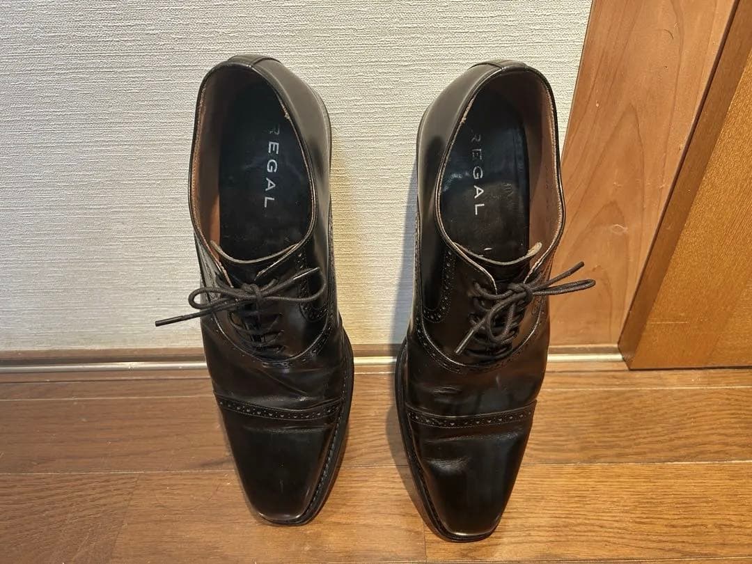 【再々値下げ】リーガルシューズ　ビジネスシューズ　ブラック　27.0cm