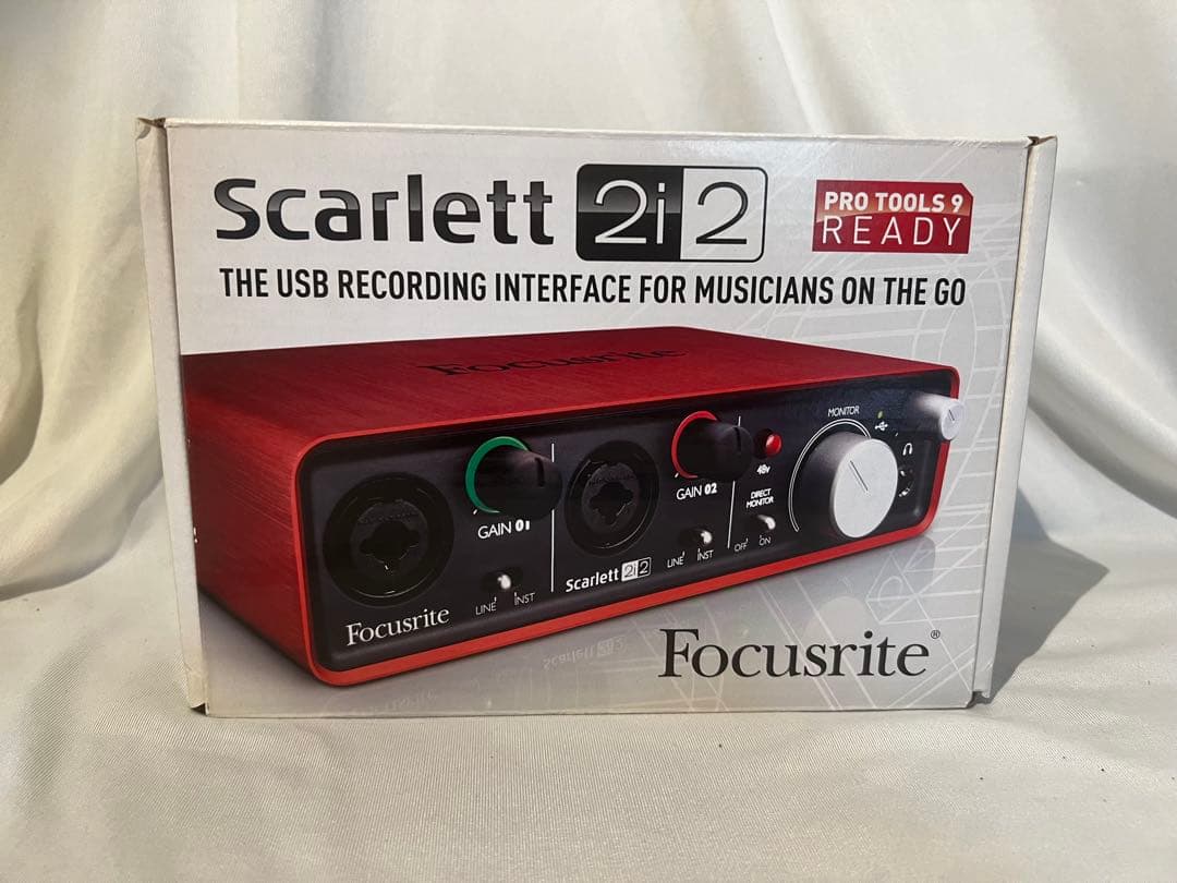 Focusrite Scarlett 2i2 gen1 オーディオインターフェイ