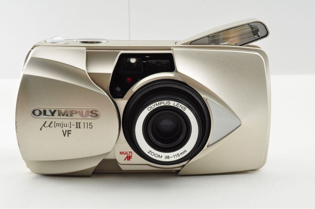美品　OLYMPUS μ-ii mju 115 VF ミュー フィルムカメラ