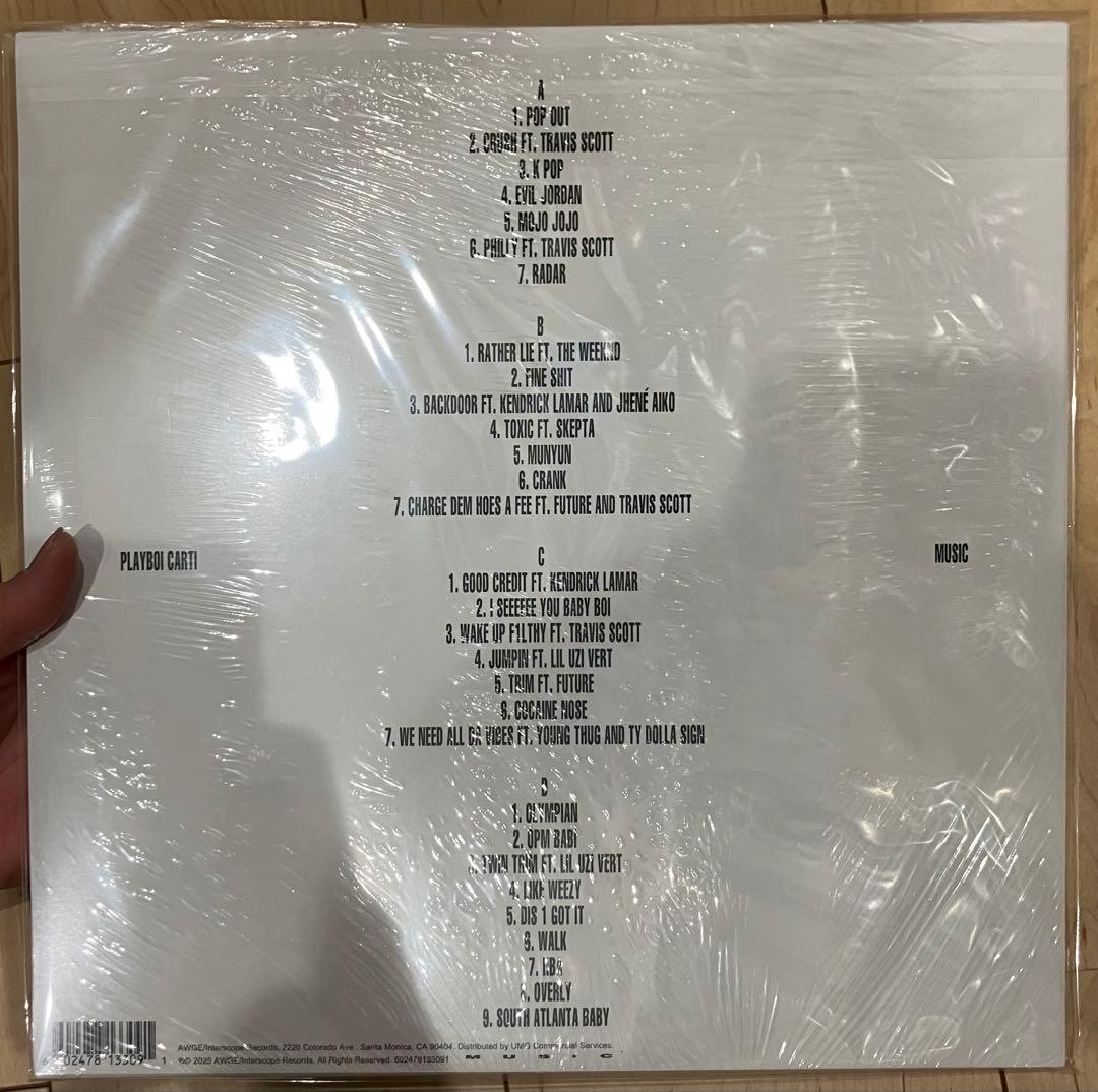 PLAYBOI CARTI I AM MUSIC レコード