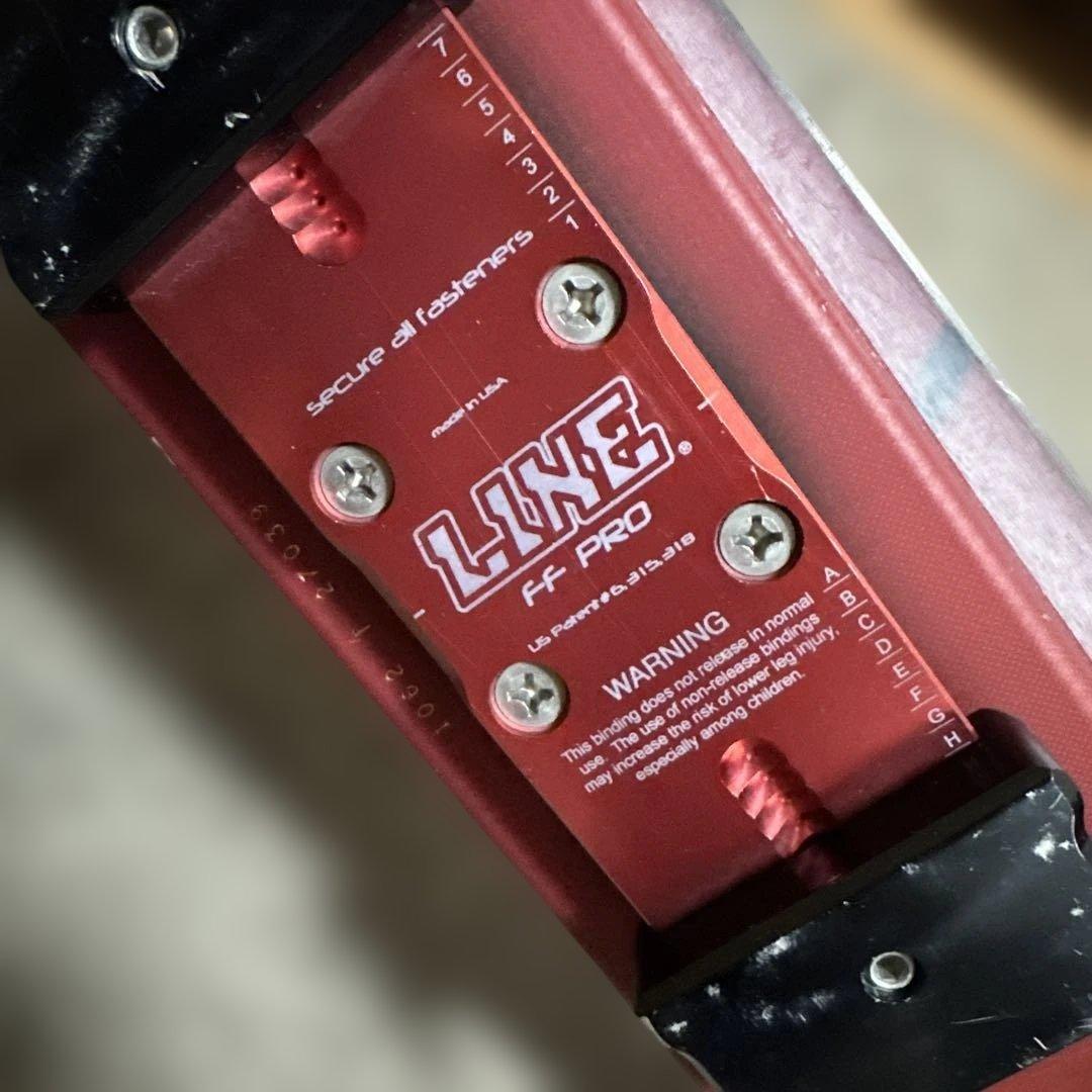 N*T様 LINE PRO MIKE NICK スキーボード 98cm ケース付