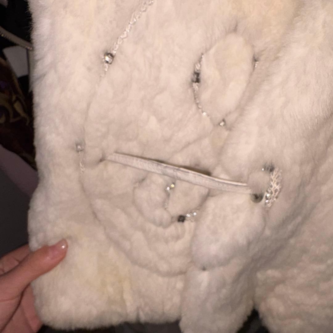 短丈winter wear furファ- コート