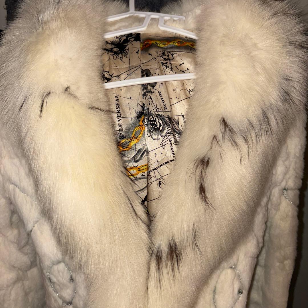 短丈winter wear furファ- コート