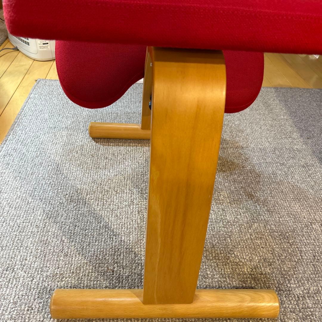 希少【ノルウェー製】【ウール100%座面】リボ社製　バランスチェア・イージー