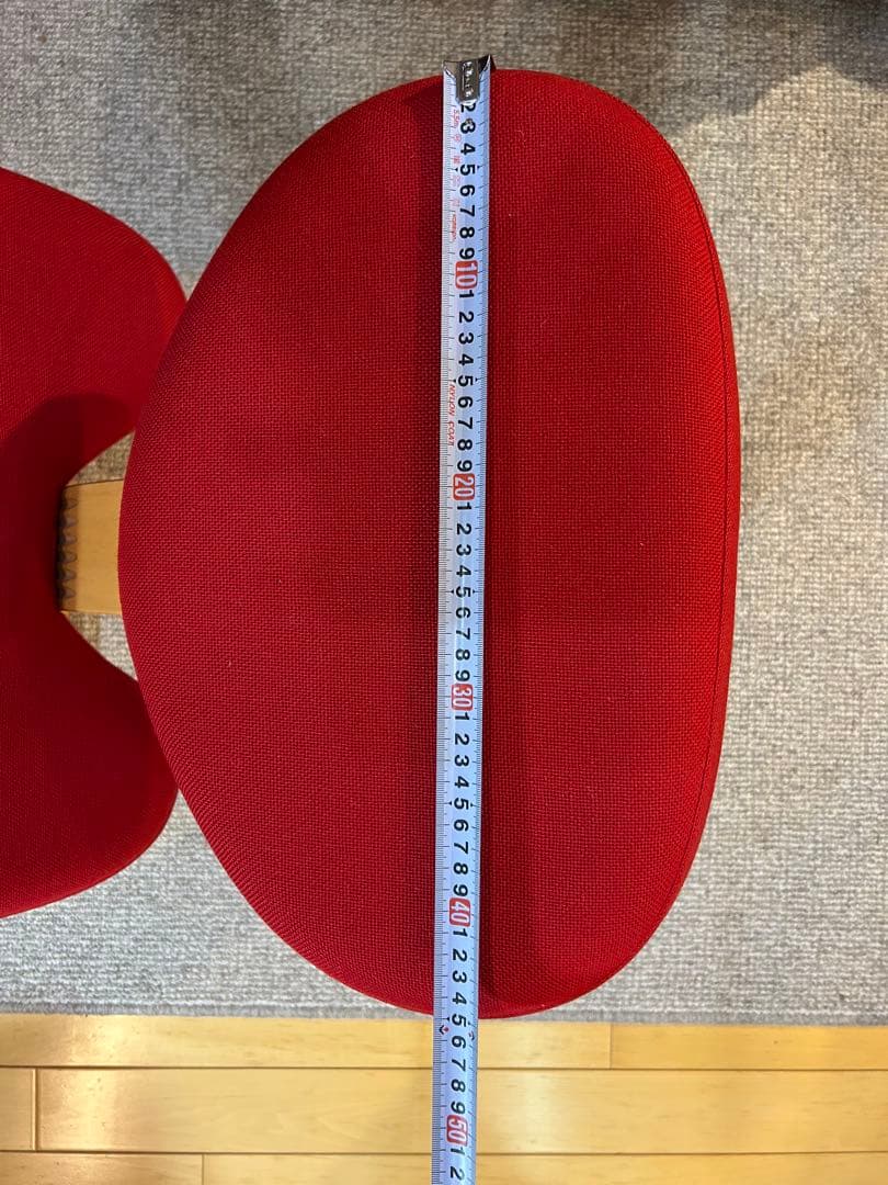 希少【ノルウェー製】【ウール100%座面】リボ社製　バランスチェア・イージー