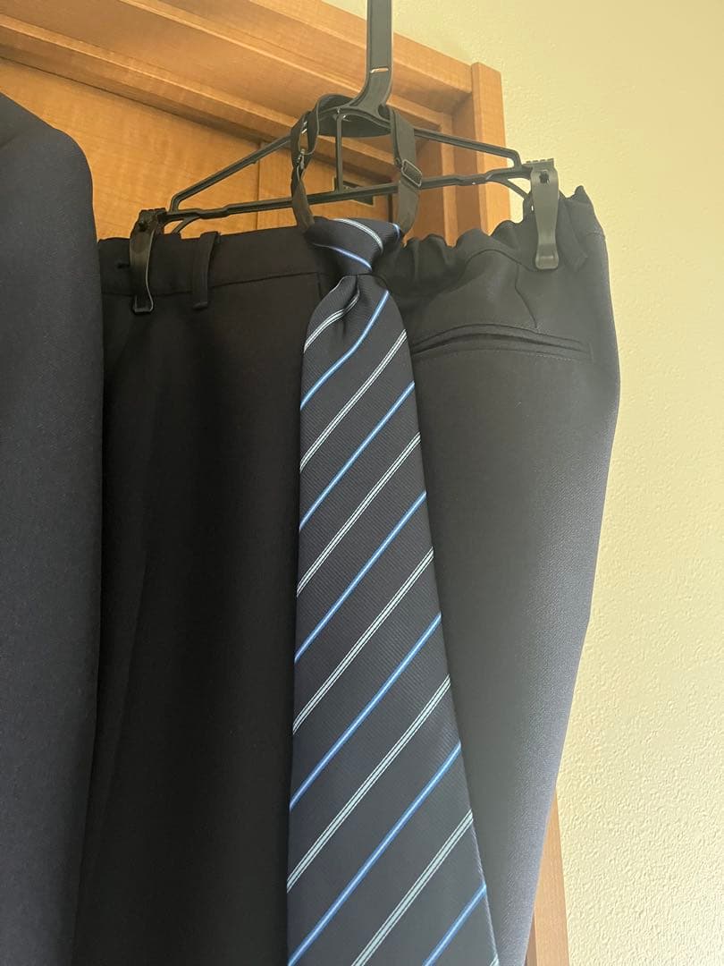 のの男の子入学式キッズスーツセット紺160 CHOPIN 2025美品