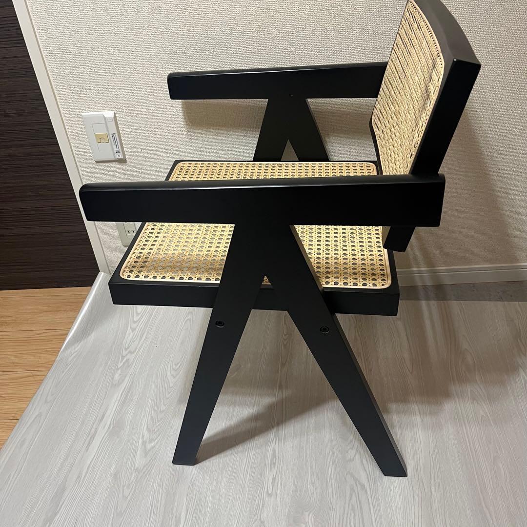 ピエールジャンヌレ ダイニングチェア リプロ　Pierre Jeanneret