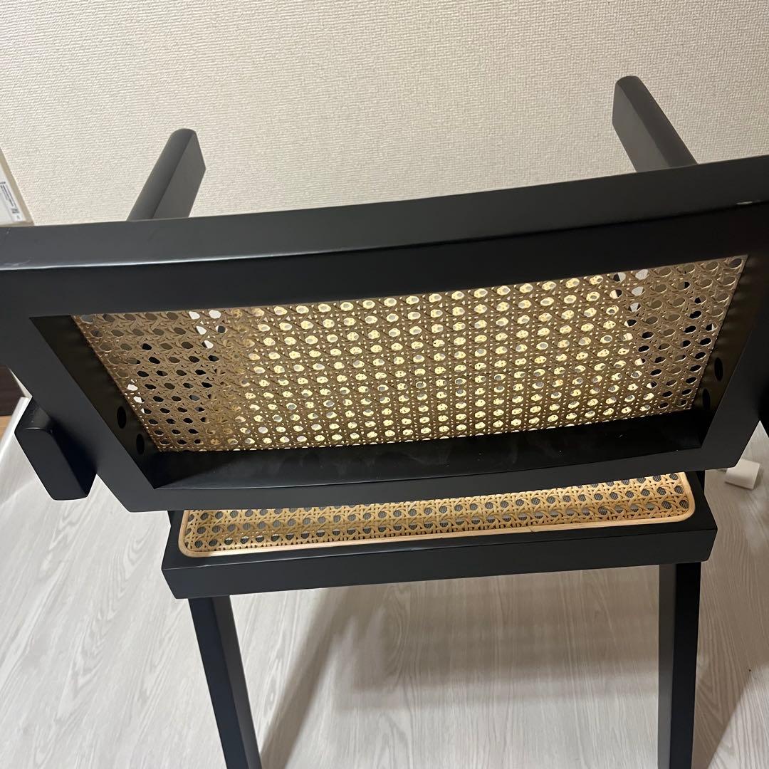 ピエールジャンヌレ ダイニングチェア リプロ　Pierre Jeanneret