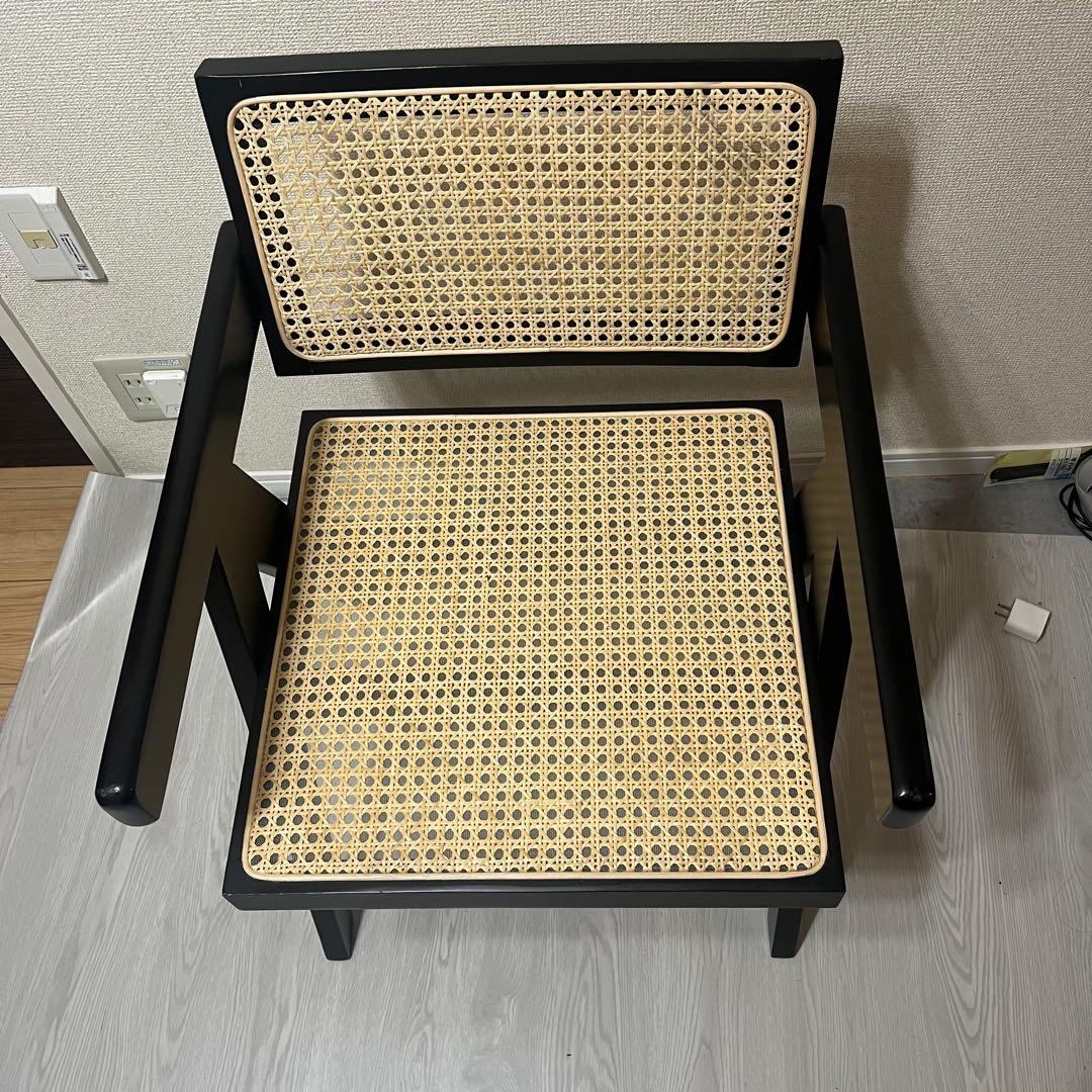 ピエールジャンヌレ ダイニングチェア リプロ　Pierre Jeanneret