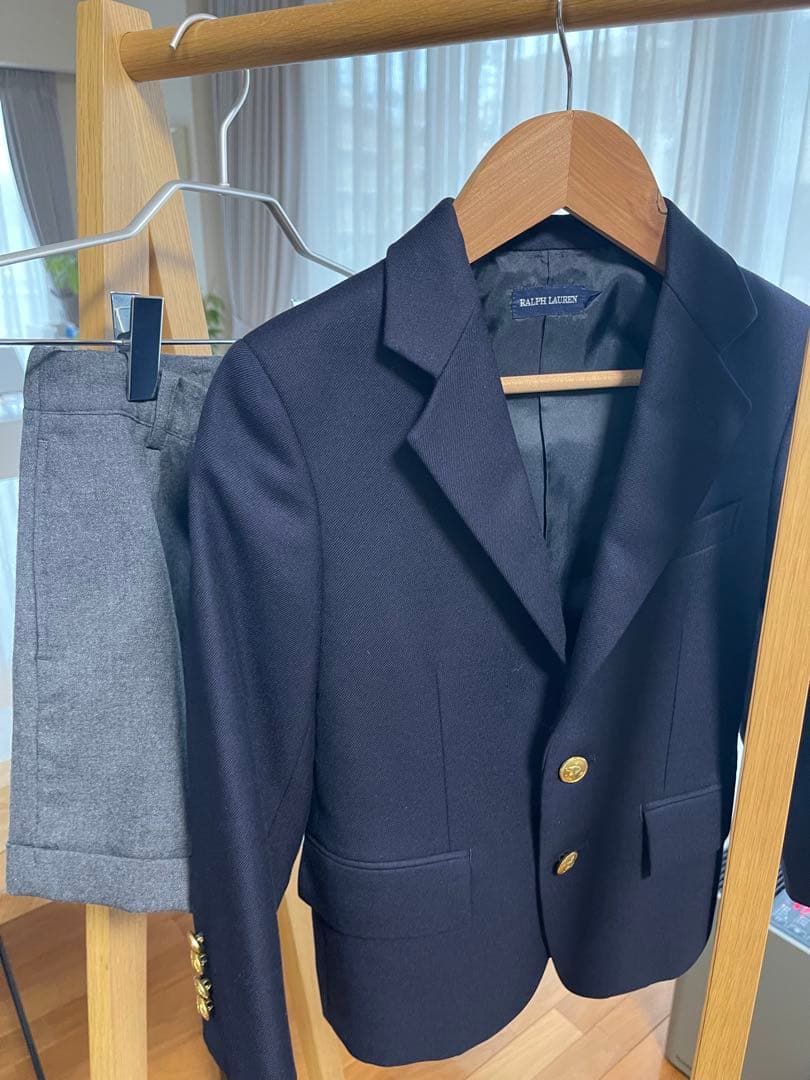 Ralph Laurenネイビースーツ＆パンツ　上下セット