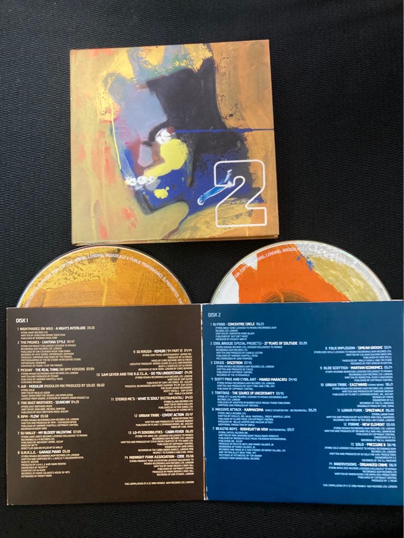 HEADZ 2A 2B Mo Wax コンピレーション