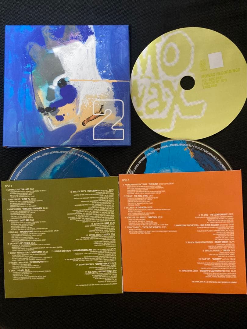 HEADZ 2A 2B Mo Wax コンピレーション