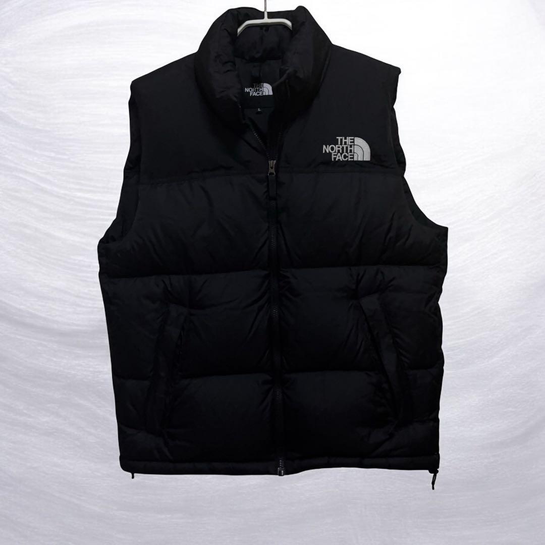 極美品 THE NORTH FACE ヌプシベスト　ND92232 黒 L