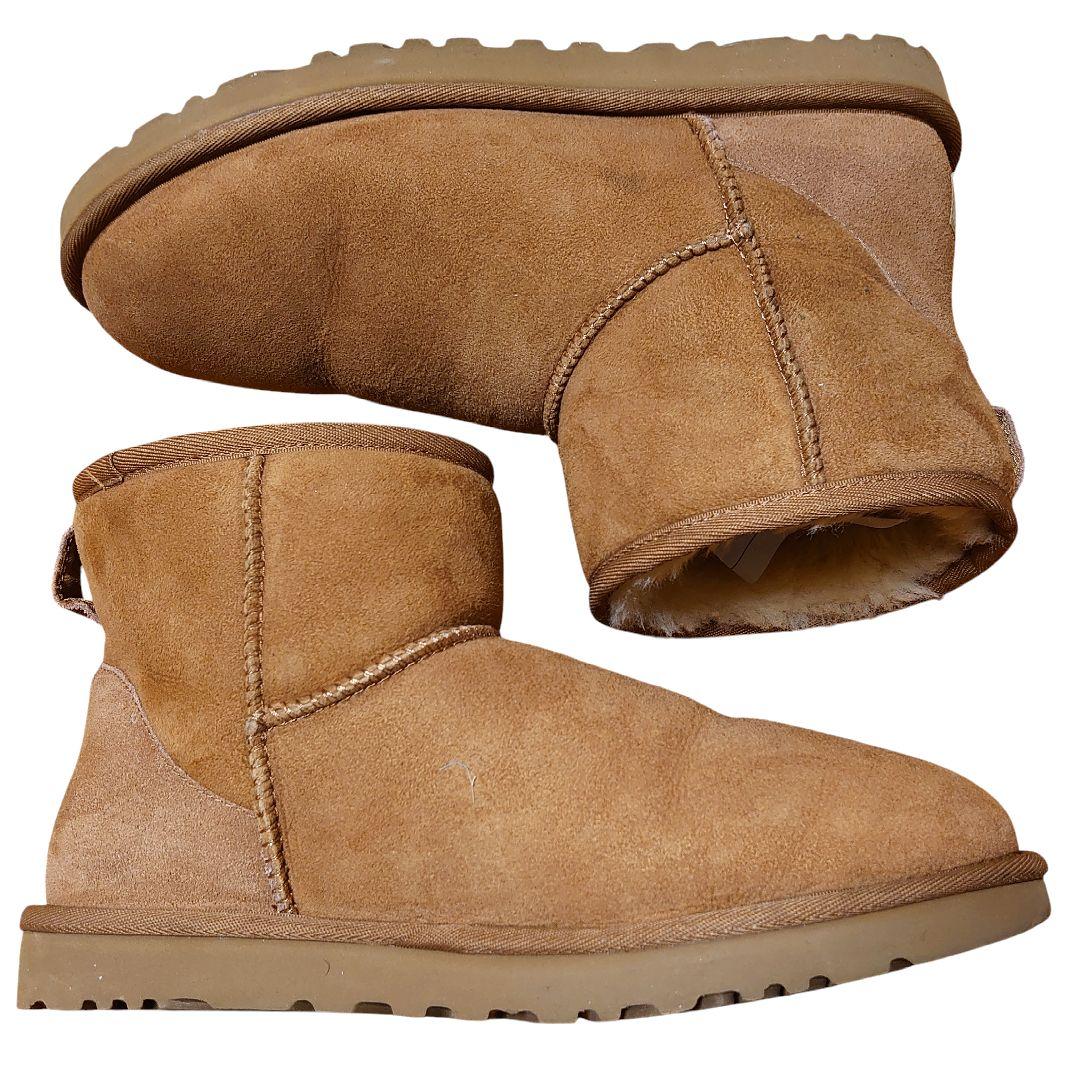 【美品】UGG クラシック ミニ ムートン ショートブーツ 26cm