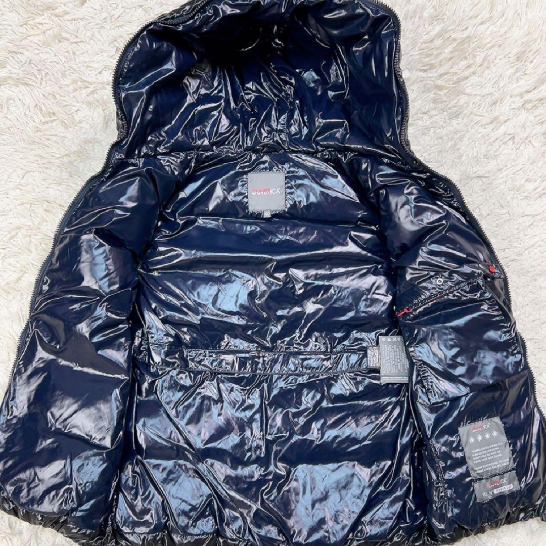 【美品】デュベティカ FEBE ダウンベスト 40 L相当 シャイニーブラック