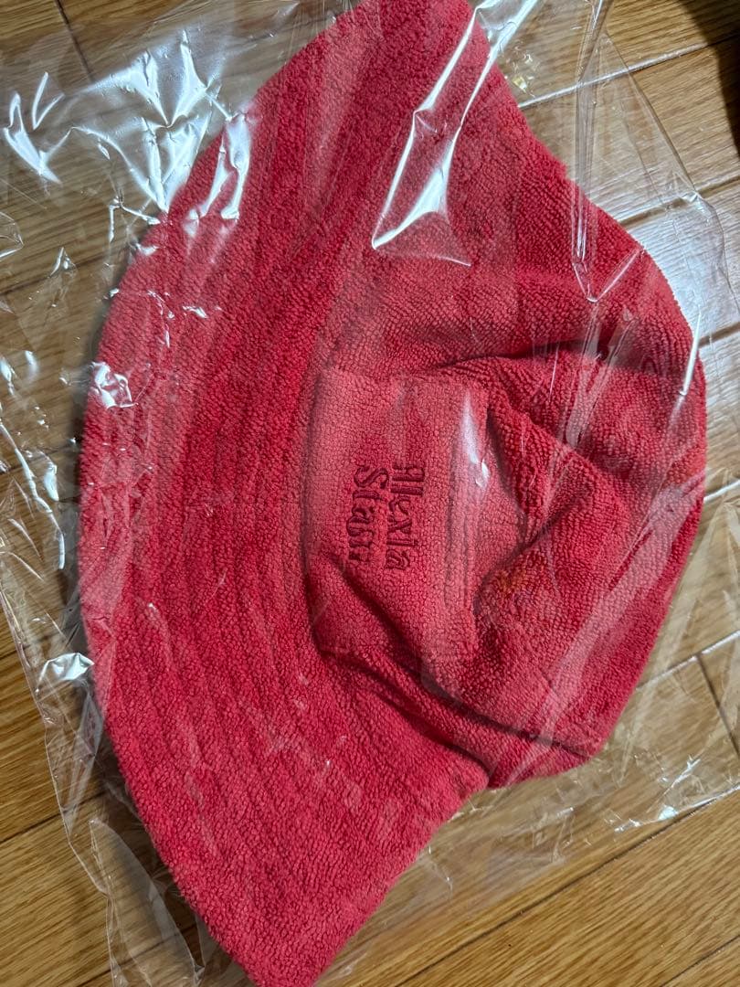 アリシアスタン 赤 テリーバケットハット