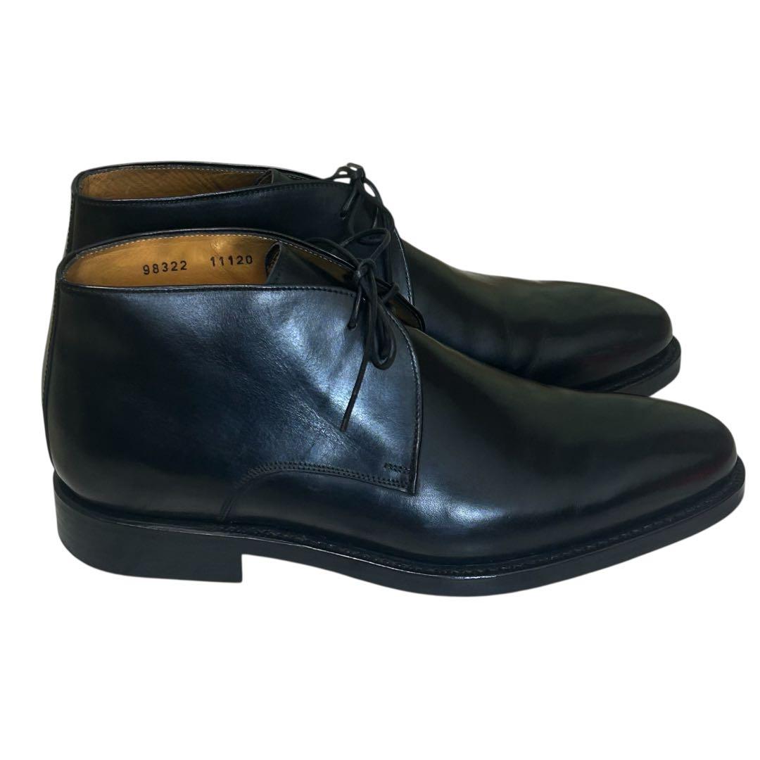 極美品 ジャランスリワヤ チャッカブーツ ブラック ダイナイトソール 26cm