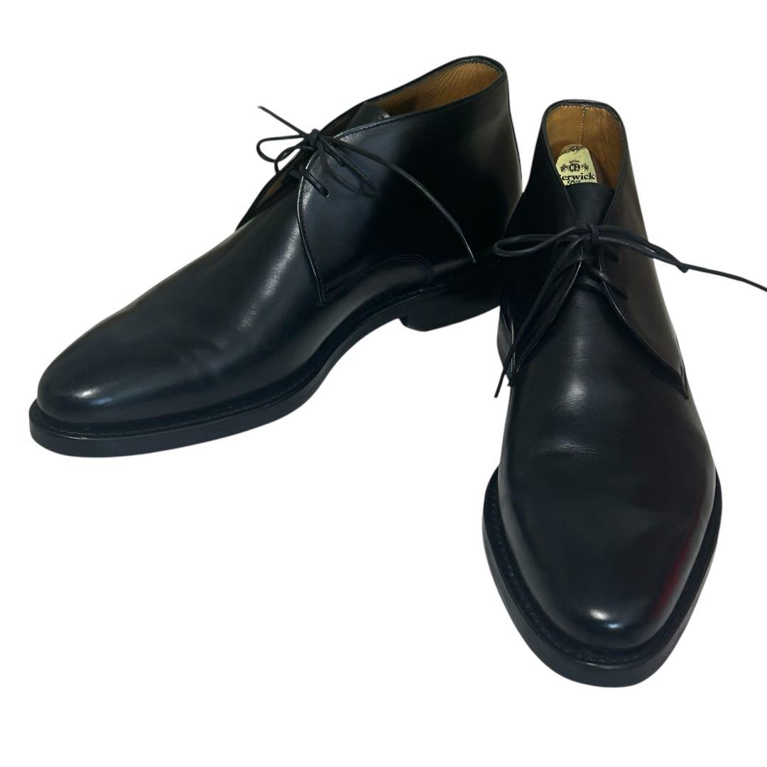 極美品 ジャランスリワヤ チャッカブーツ ブラック ダイナイトソール 26cm