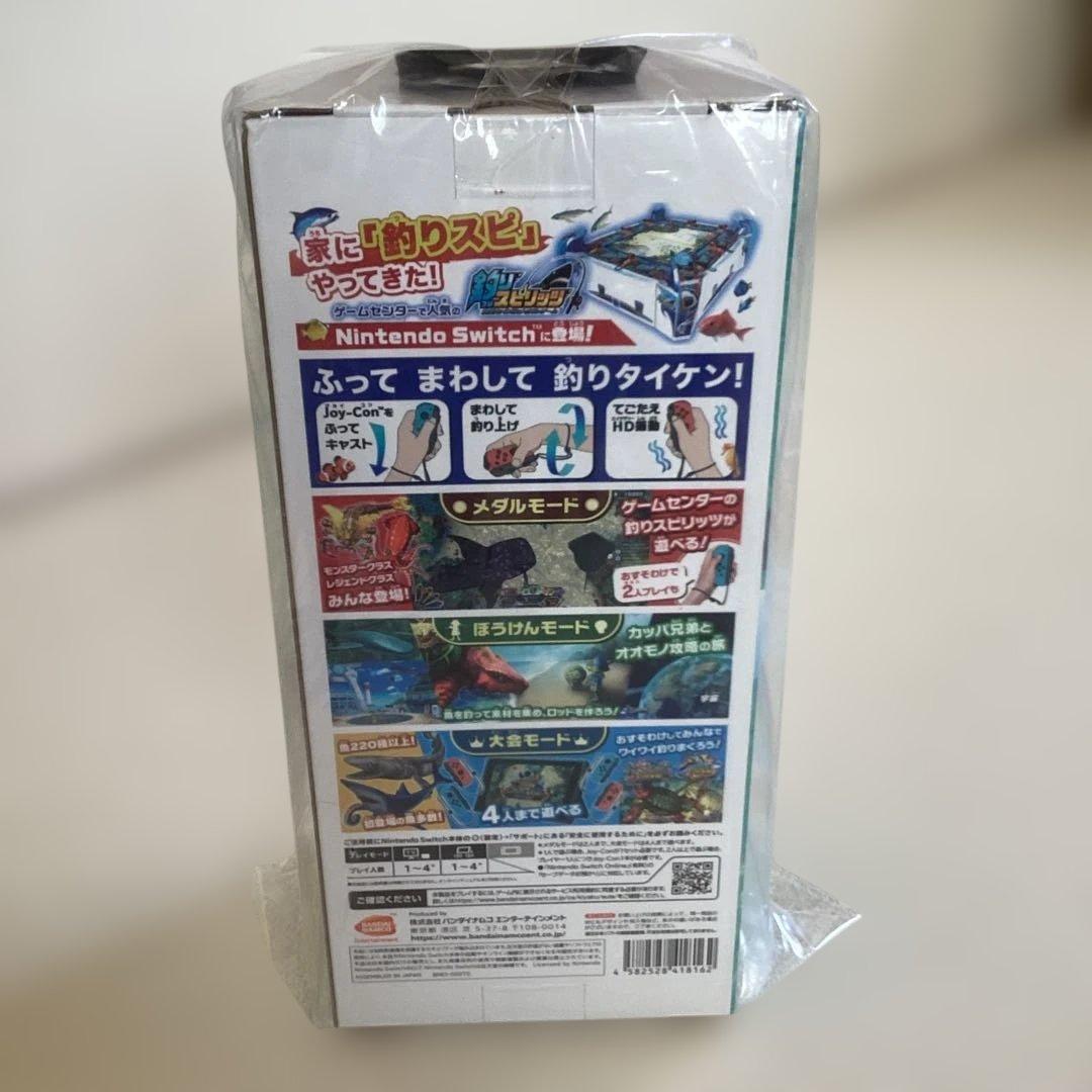 t*t様 未開封　釣りスピリッツ任天堂swithバージョン同梱版（ソフト&Joy