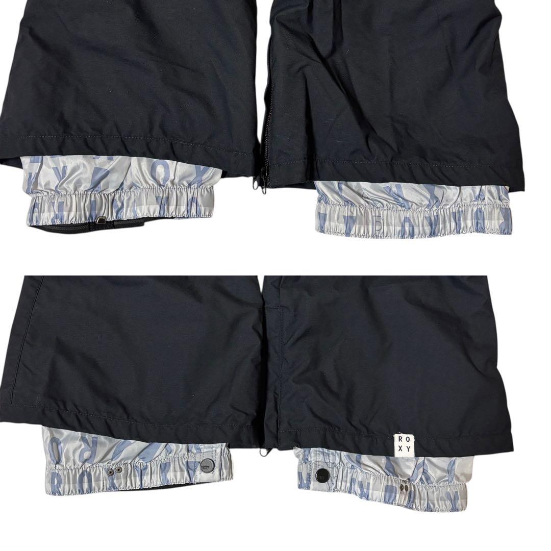 【美品】ROXY ロキシー スキーウェア　上下セット　M 総柄　ファー