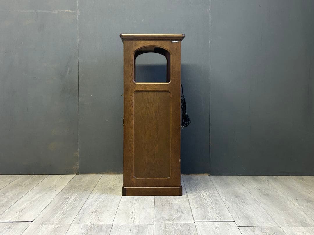 カリモク　karimoku コンセント付き　電話台　キッチンボード　レトロ　nz