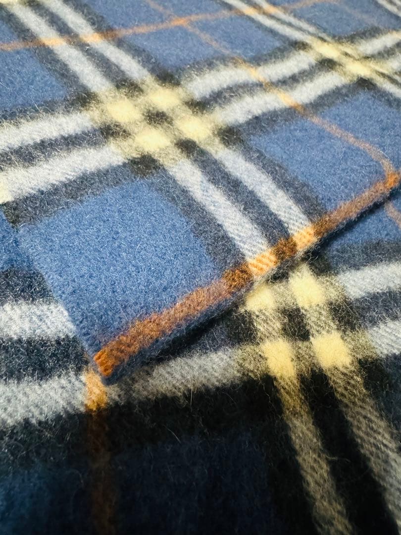 Burberrys 純カシミヤ チェックマフラー