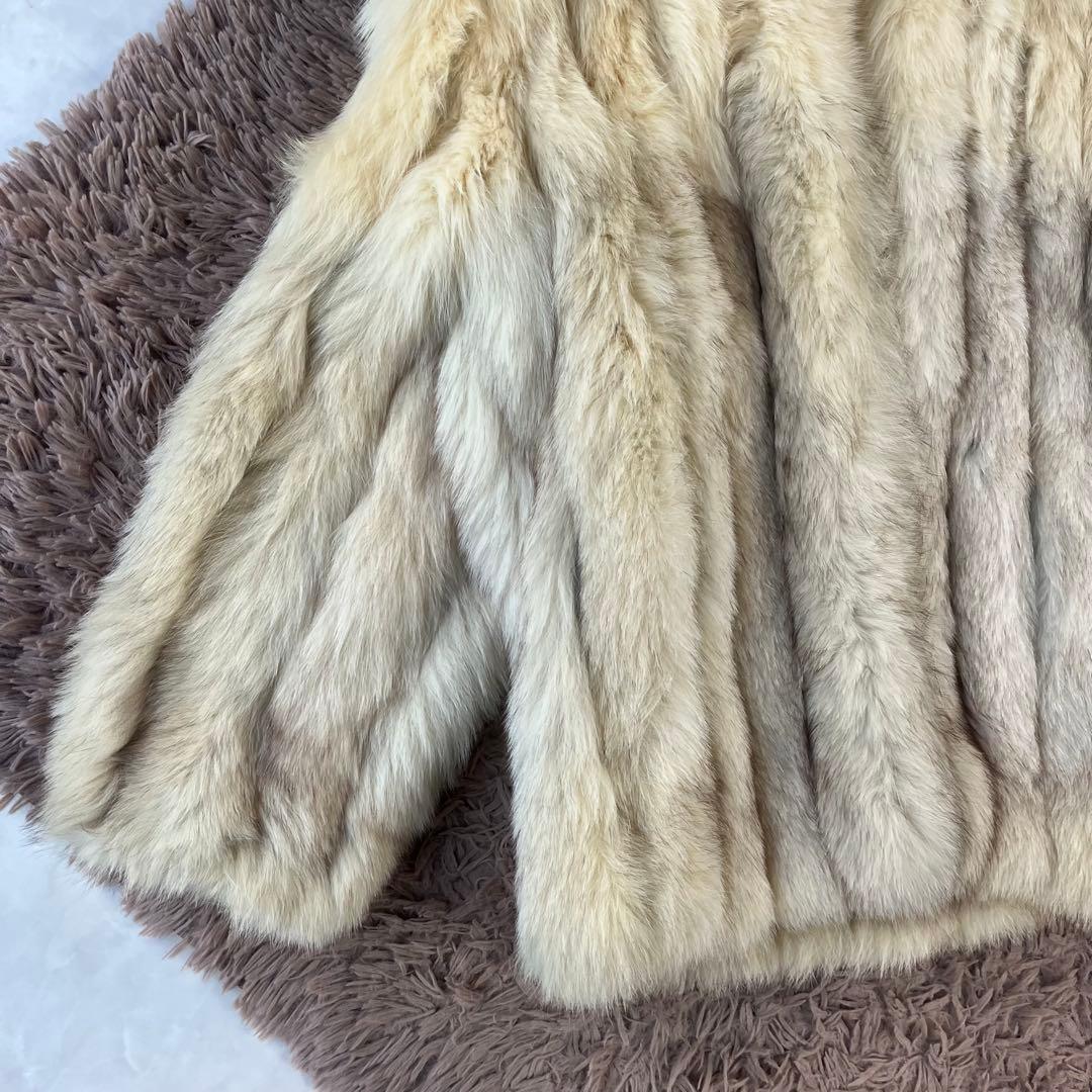 SAGA FOX✨サガフォックス 毛皮コートランチフォックス 大きいサイズ13号