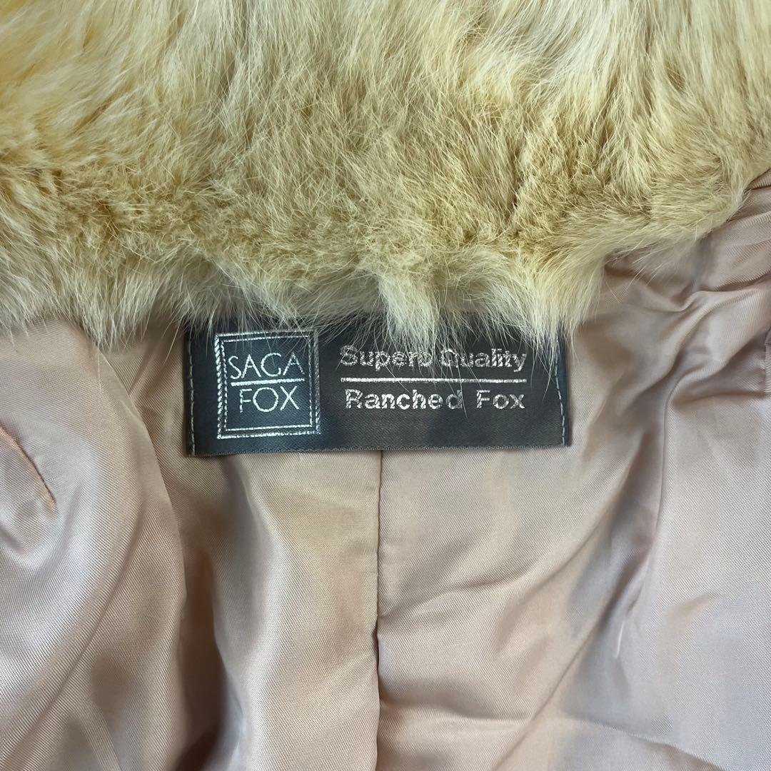 SAGA FOX✨サガフォックス 毛皮コートランチフォックス 大きいサイズ13号
