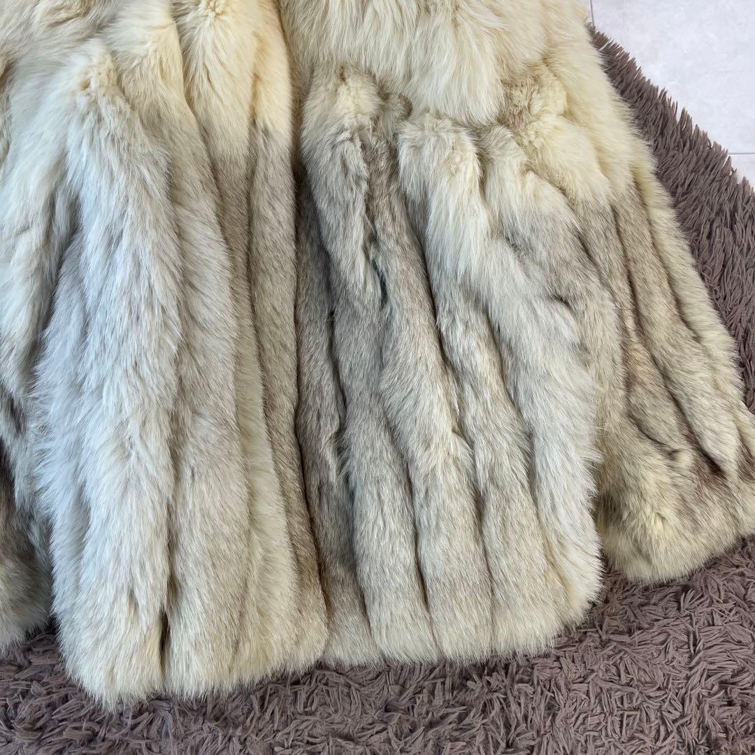 SAGA FOX✨サガフォックス 毛皮コートランチフォックス 大きいサイズ13号