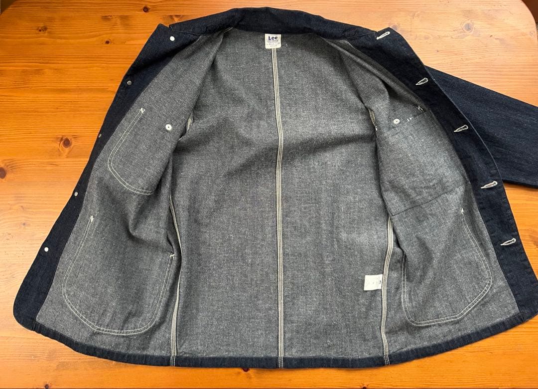 s*3様 Lee メンズ デニム カバーオール ㊳ M ブルー系