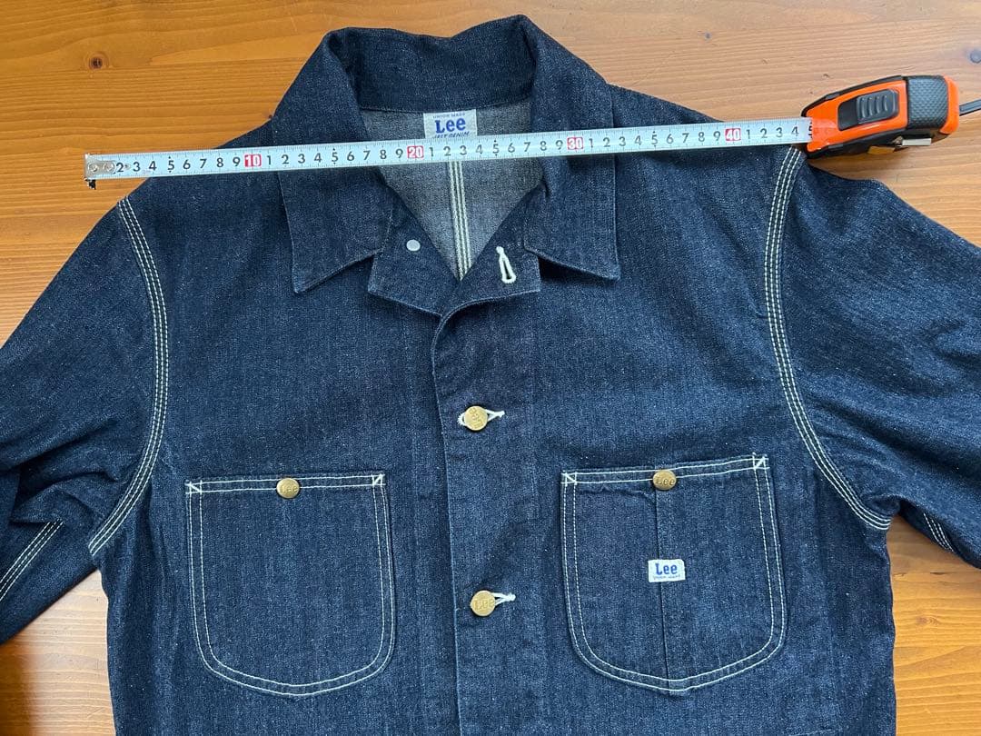 s*3様 Lee メンズ デニム カバーオール ㊳ M ブルー系