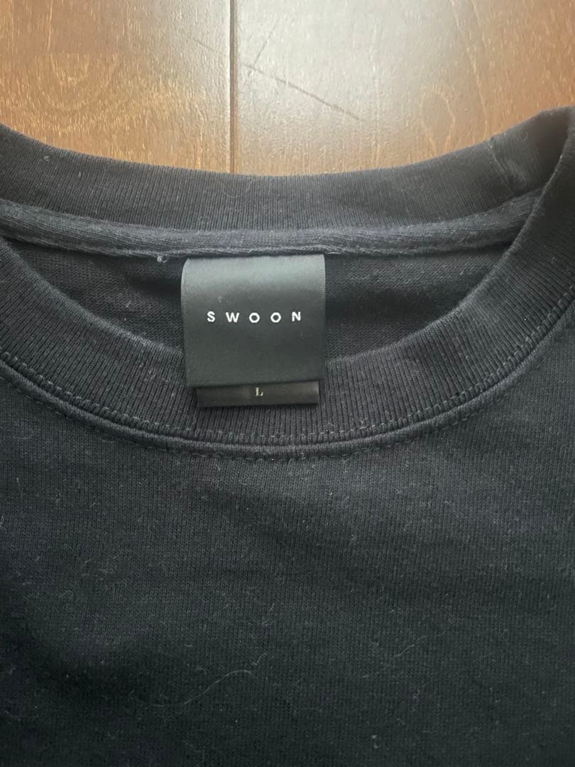 キバコワークス　ロンT L 黒