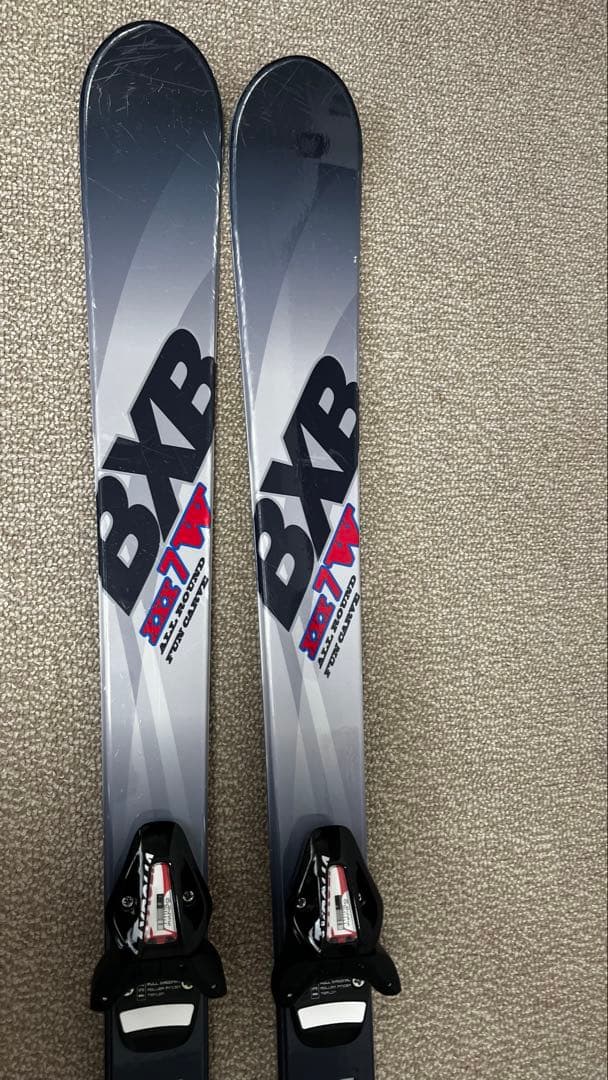 BXB 男女兼用スキーセット❗️ブーツ❗️ポール ❗️ケース付きWAX済み