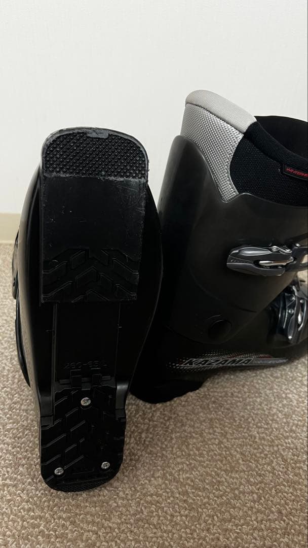 BXB 男女兼用スキーセット❗️ブーツ❗️ポール ❗️ケース付きWAX済み