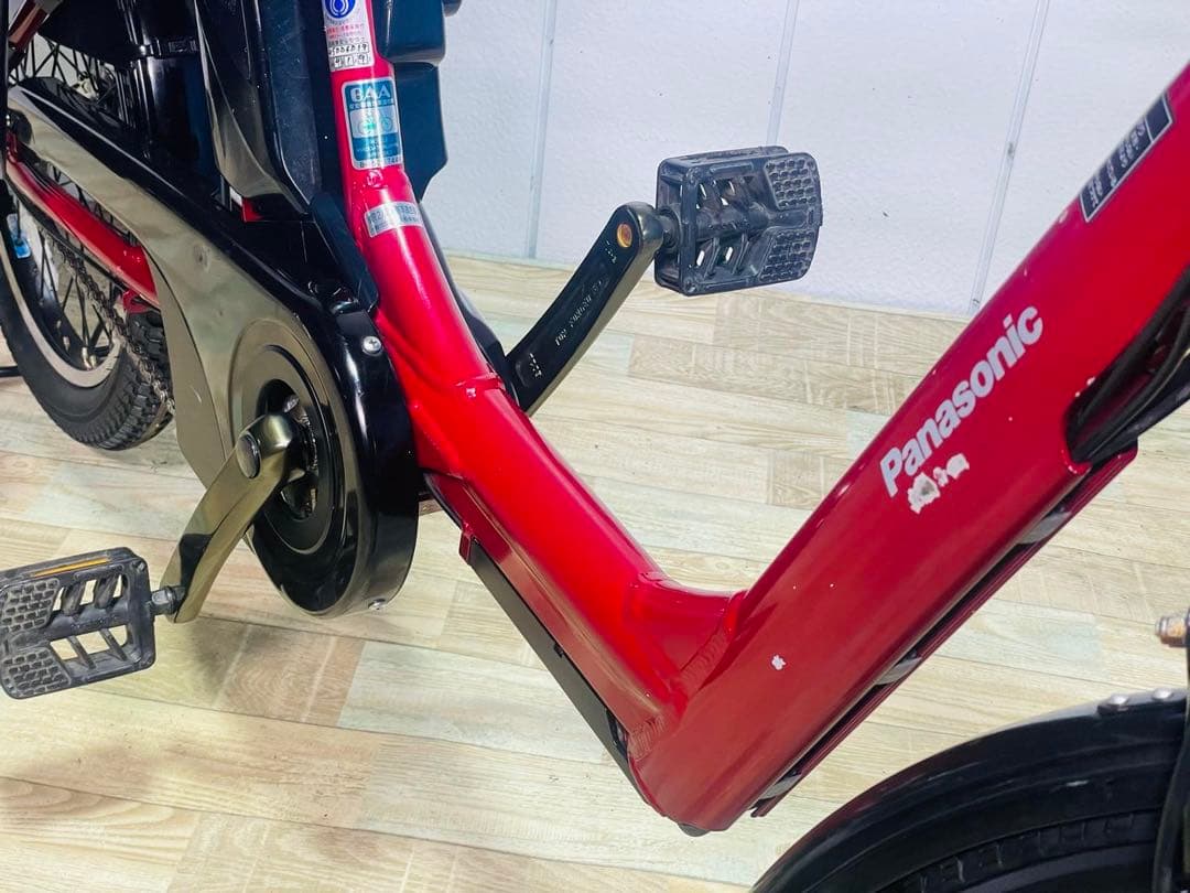 ★3085パナソニック13.2アンペア 20インチ子供乗せ電動アシスト自転車