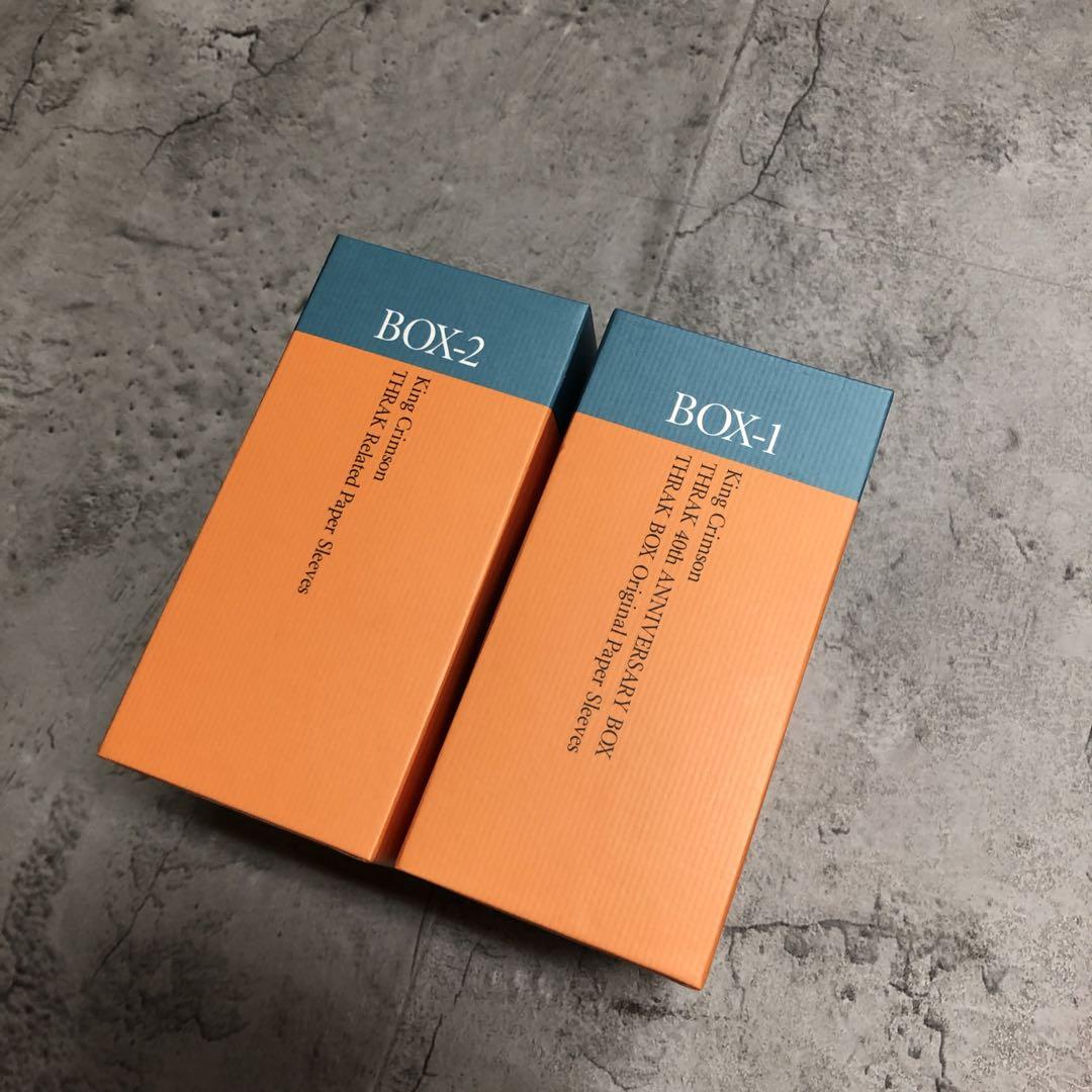 キング・クリムゾン　スラック40周年BOX